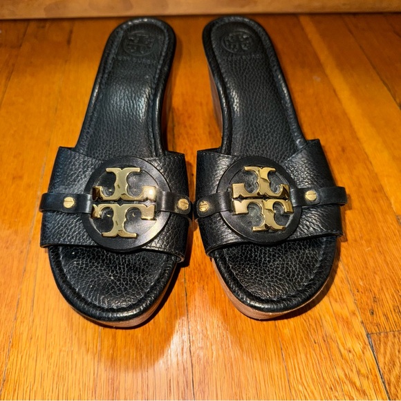 Tory Burch Patti Wedge Sandals - Picture 8 of 10